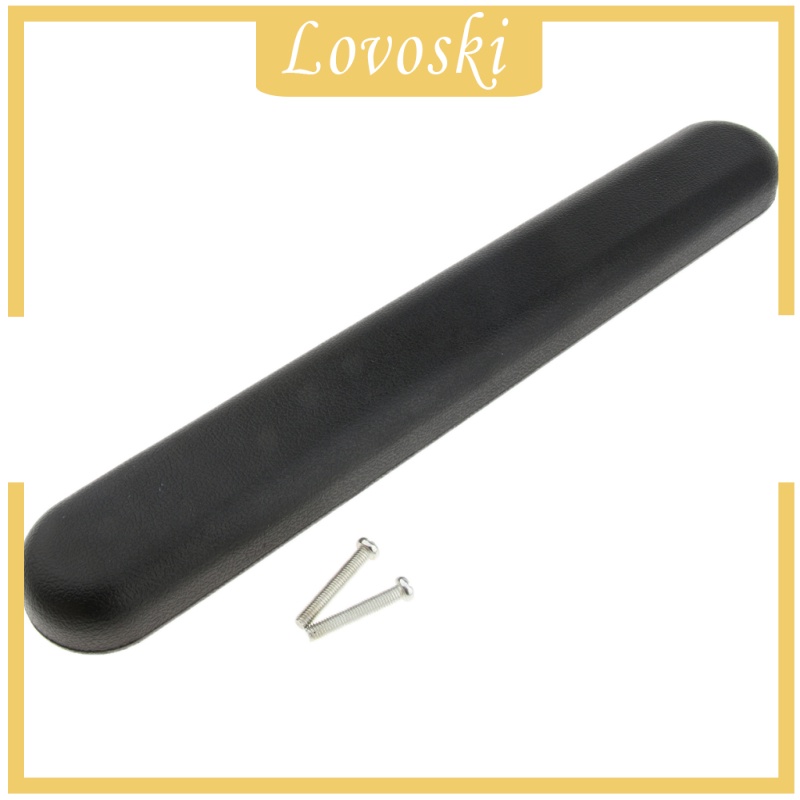 [LOVOSKI] 12.8&quot; Wheelchair Arm Pad Armrest Cushion Replacement Black, Premium ABS