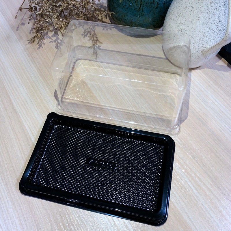 Set 50 Hộp Nhựa Đựng Bánh Chữ Nhật XY 1585