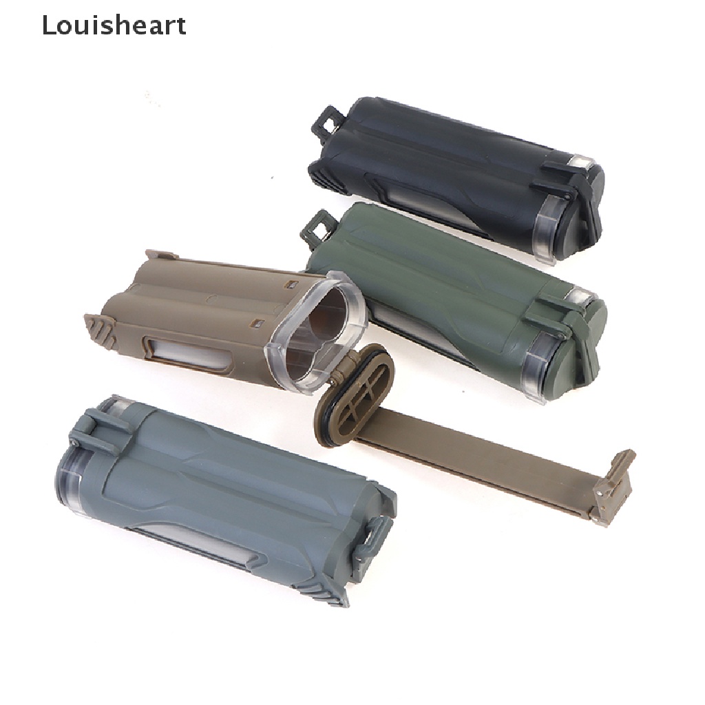Hộp Đựng Pin Chiến Thuật Tương Thích Với 18650 CR123 AA / AAA Louisheart