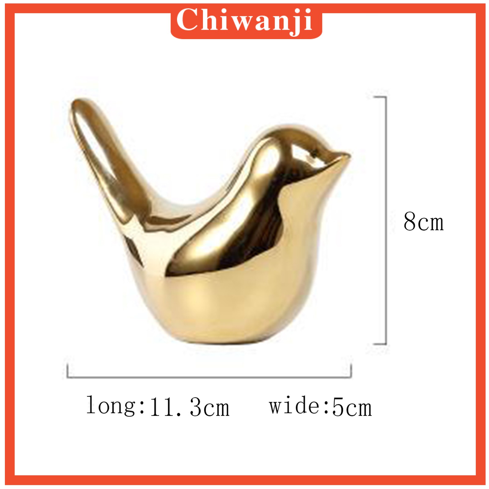 Đồ Trang Trí Nội Thất Hình Chú Chim Bằng Gốm Hiện Đại | BigBuy360 - bigbuy360.vn