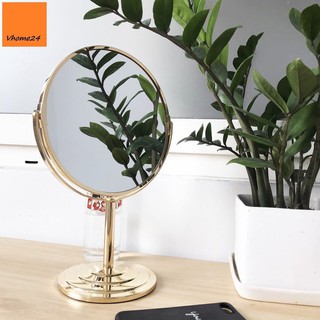 GƯƠNG TRANG ĐIỂM INOX CHÂN CAO GTD08V
