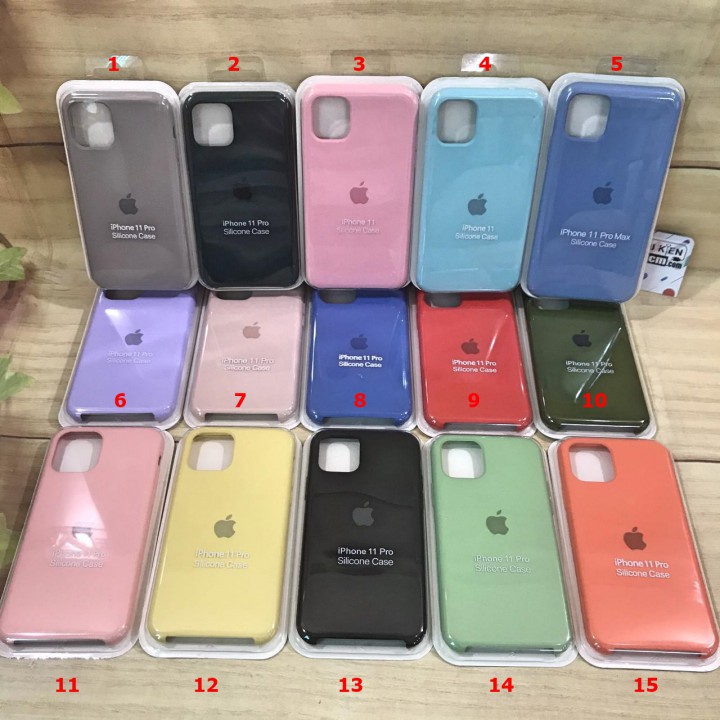 Ốp lưng iPhone 11 Pro Max Silicon Apple Chống bẩn