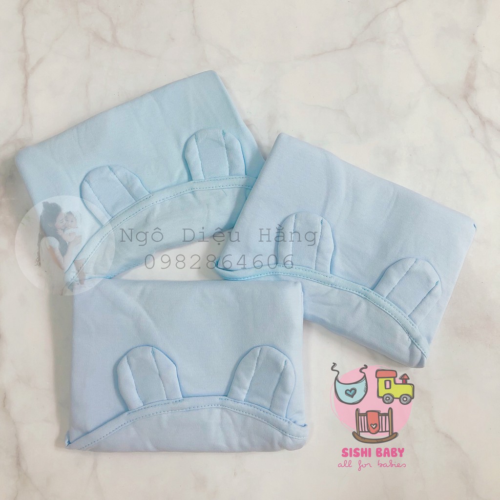 Kén ngủ chống giật mình cotton màu trơn