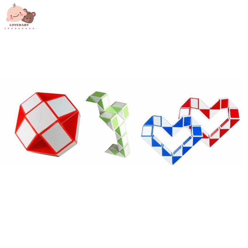 Đồ chơi xếp hình rubik 3D thần kỳ hình chú rắn mini độc đáo