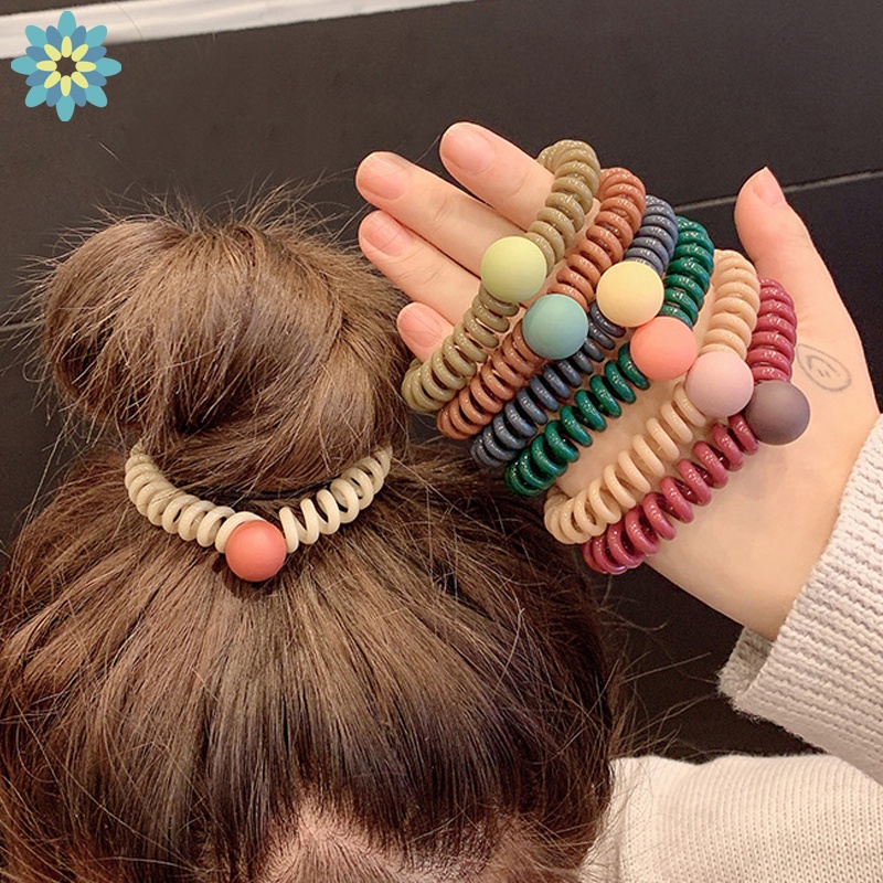 Dây Cột Tóc Lò Xo Đơn Giản Thời Trang Hàn Quốc YD