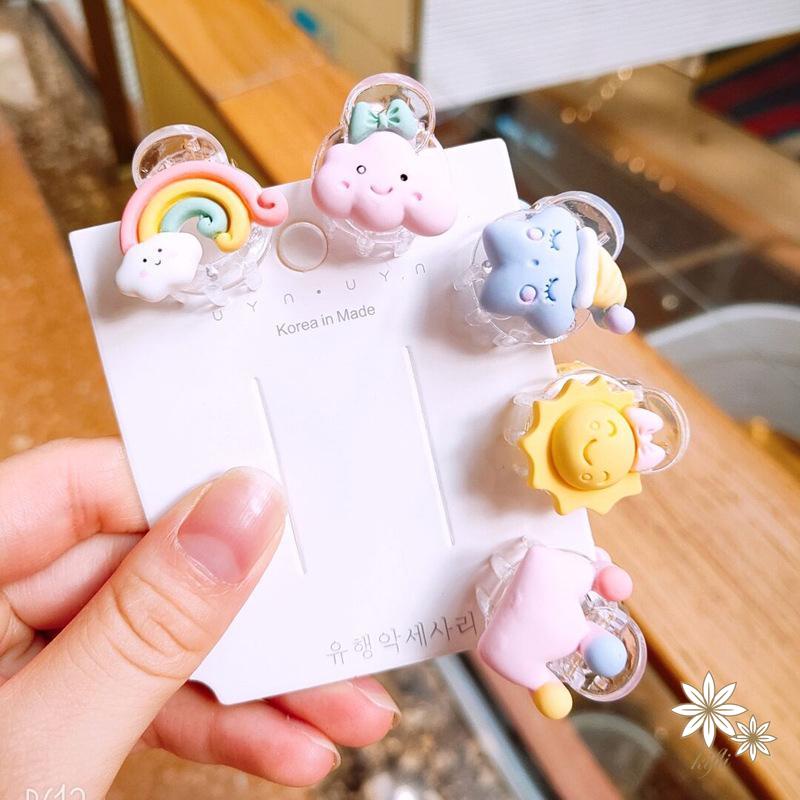 【Kifli】 Kẹp tóc hình vương miện ba chiều dễ thương cho bé