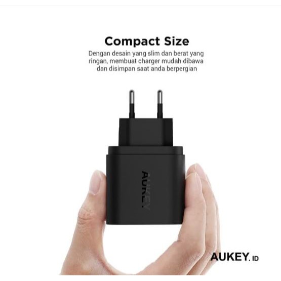 Bộ sạc nhanh 18W QC2.0 Aukey Qualcomm