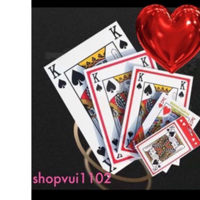 Bộ Bài Poker Khổng Lồ 15 2 / 4 / 6 / 9 Times To Gấp 2/4/6/9 lần bộ bài bình thường