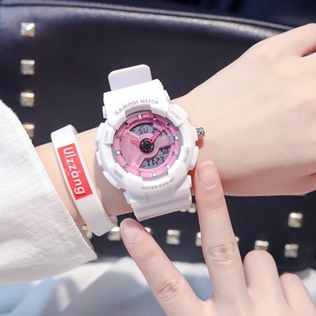 Đồng hồ nữ thể thao SANOSI chính hãng, chạy kim và số điện tử cực chất, chống nước tốt ( Mã: ASN01 ) | BigBuy360 - bigbuy360.vn