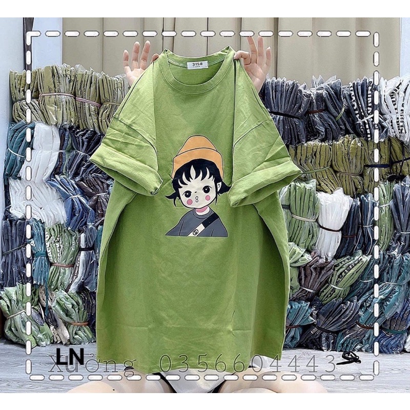 Áo phông bé gái mũ vàng DA6