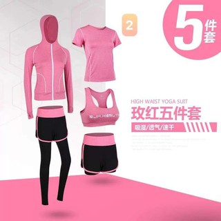 Set bộ đồ tập GYM 5 món