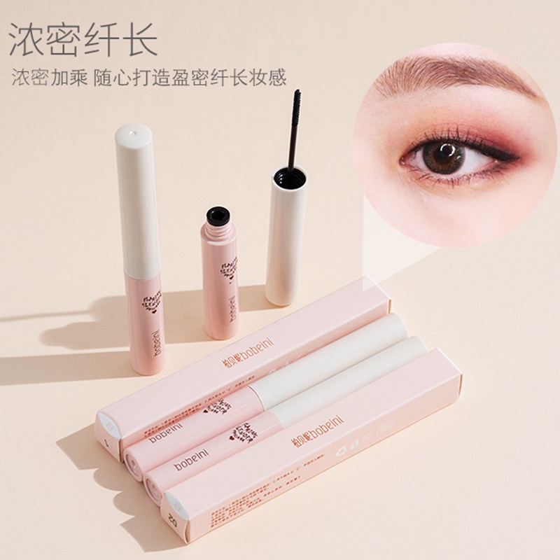 Mascara Chống Thấm Nước Lâu Trôi Trang Điểm Dày Cong Tự Nhiên Không Gây Chóng Mặt Cho Nữ Đen