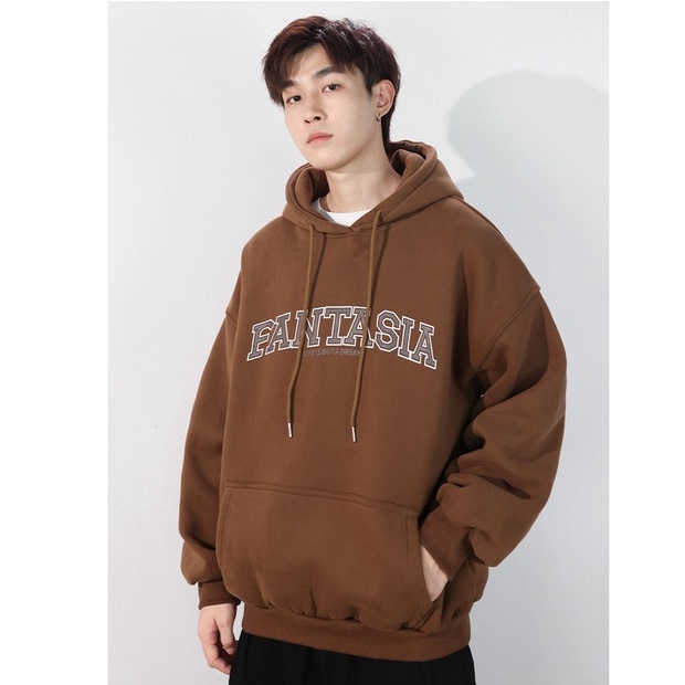 Áo Hoodie FANTASIA Mũ Trùm Đầu ( 4 Màu ) Hàng Nỉ 2 lớp Siêu Dày, Phong Cách UNISEX Cá Tính Thoải Mái Dễ MIx Đồ