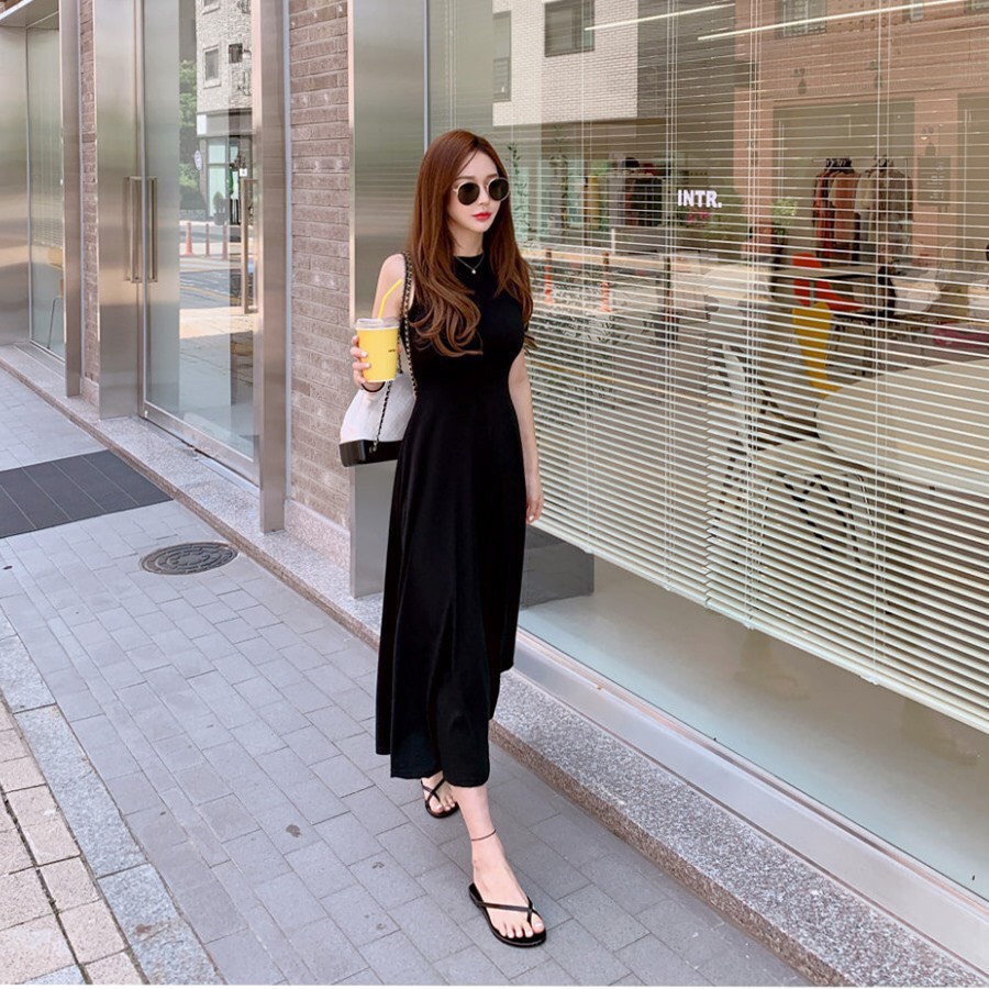 Đầm Maxi Full Bao Bì - Hàng chuẩn xuất