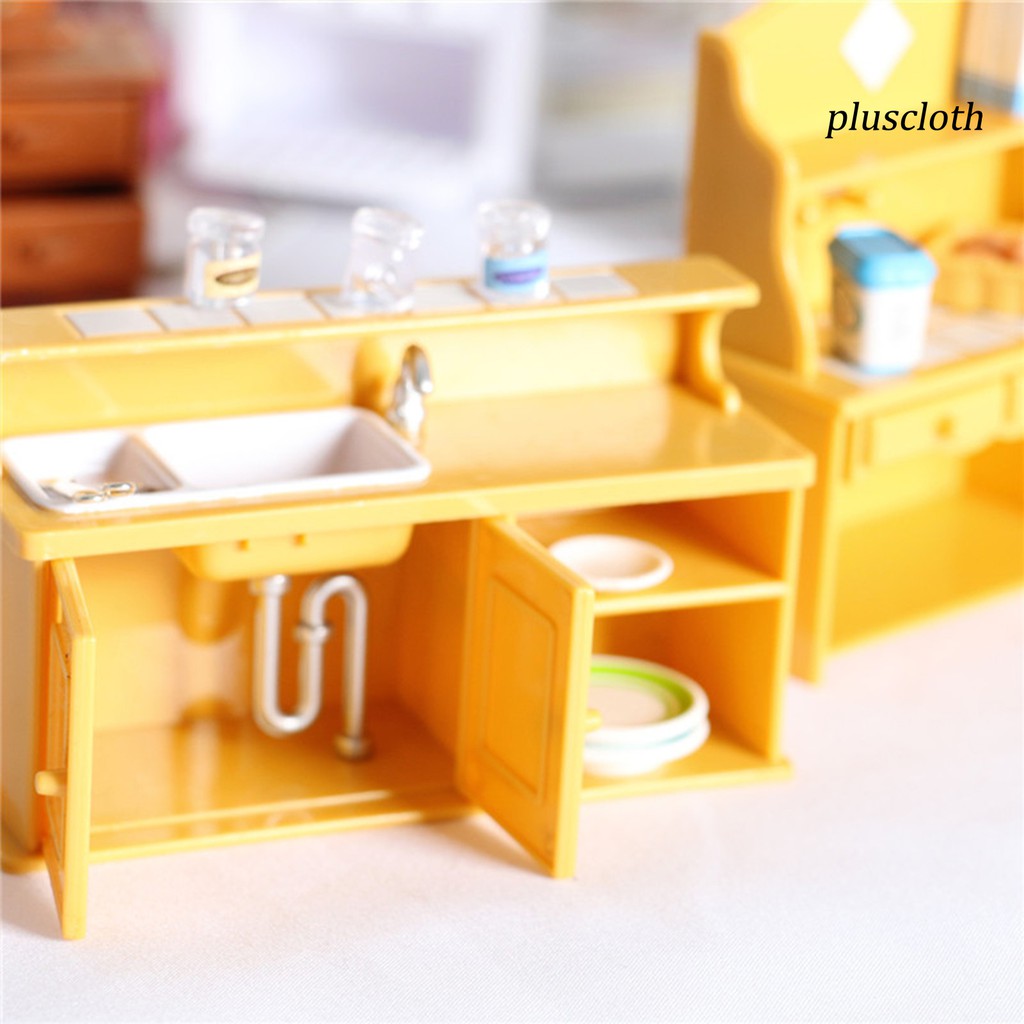 Mô hình bàn mini trang trí không gian nhà búp bê tiện dụng