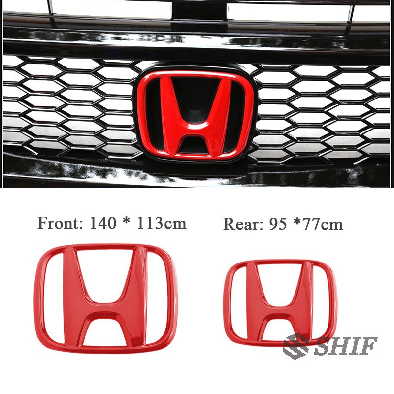 HONDA 2 Logo Chữ H Gắn Mui Xe Hơi Honda City 2017-2020