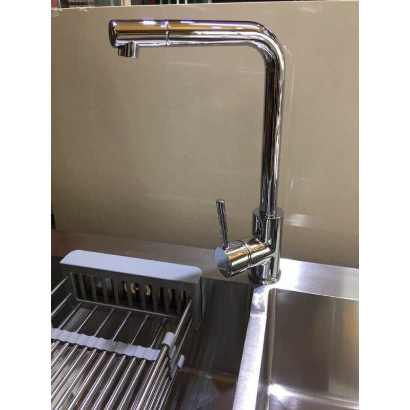 Vòi rửa chén 3 đường nước💥FREE SHIP💥 inox cao cấp, mạ crom sáng bóng, sang trọng