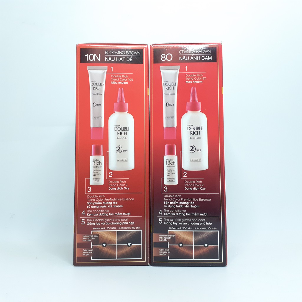 Nhuộm Double Rich Nutri Care #10N , #80