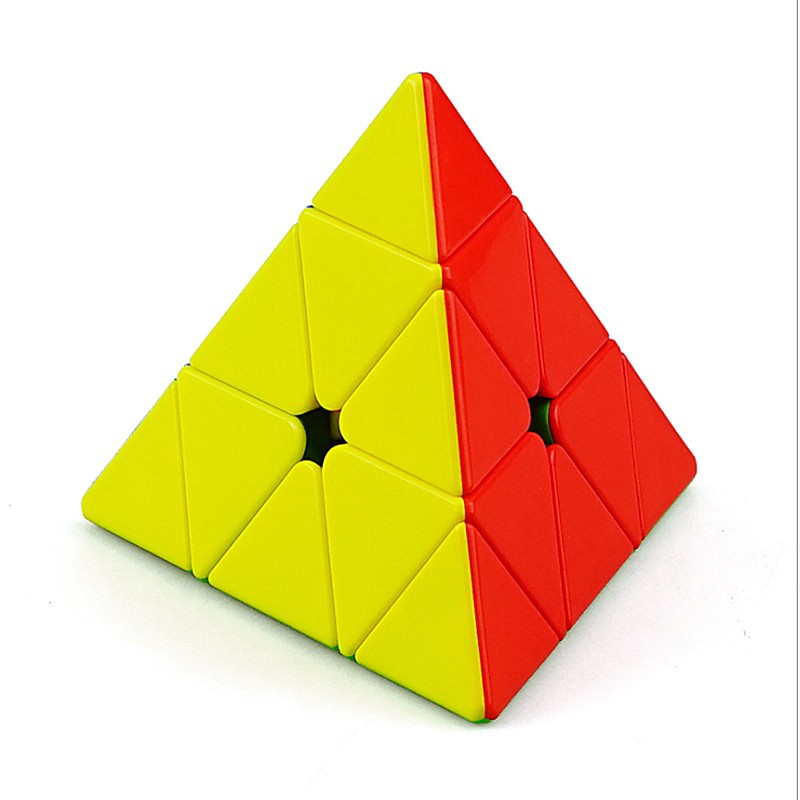 Khối rubik kim tự tháp yongjun đồ chơi trí tuệ Yongjun yulong Magic Cube Speed Pyraminx cube Educational Toys