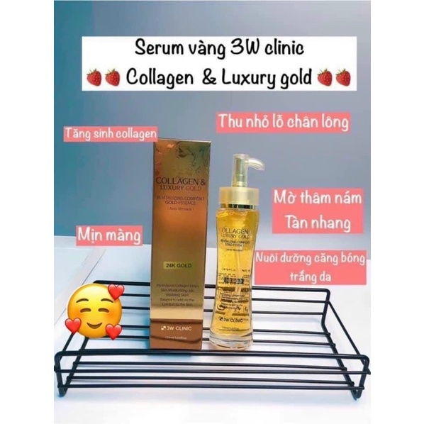 Tinh chất Collagen and Luxury Gold 3W Clinic