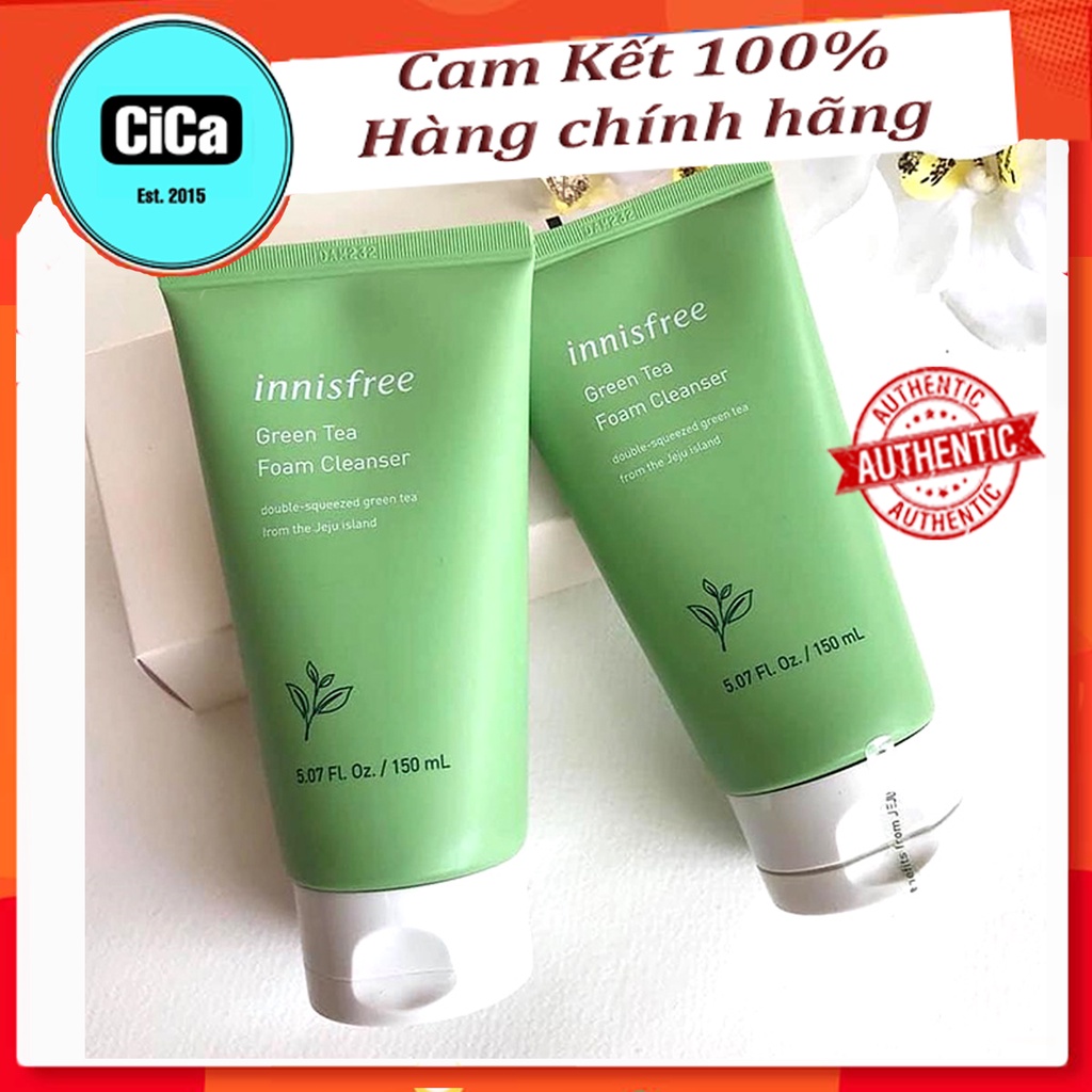 Sữa Rửa Mặt Trà Xanh Innisfree Green Tea Foam Cleanser 150ml
