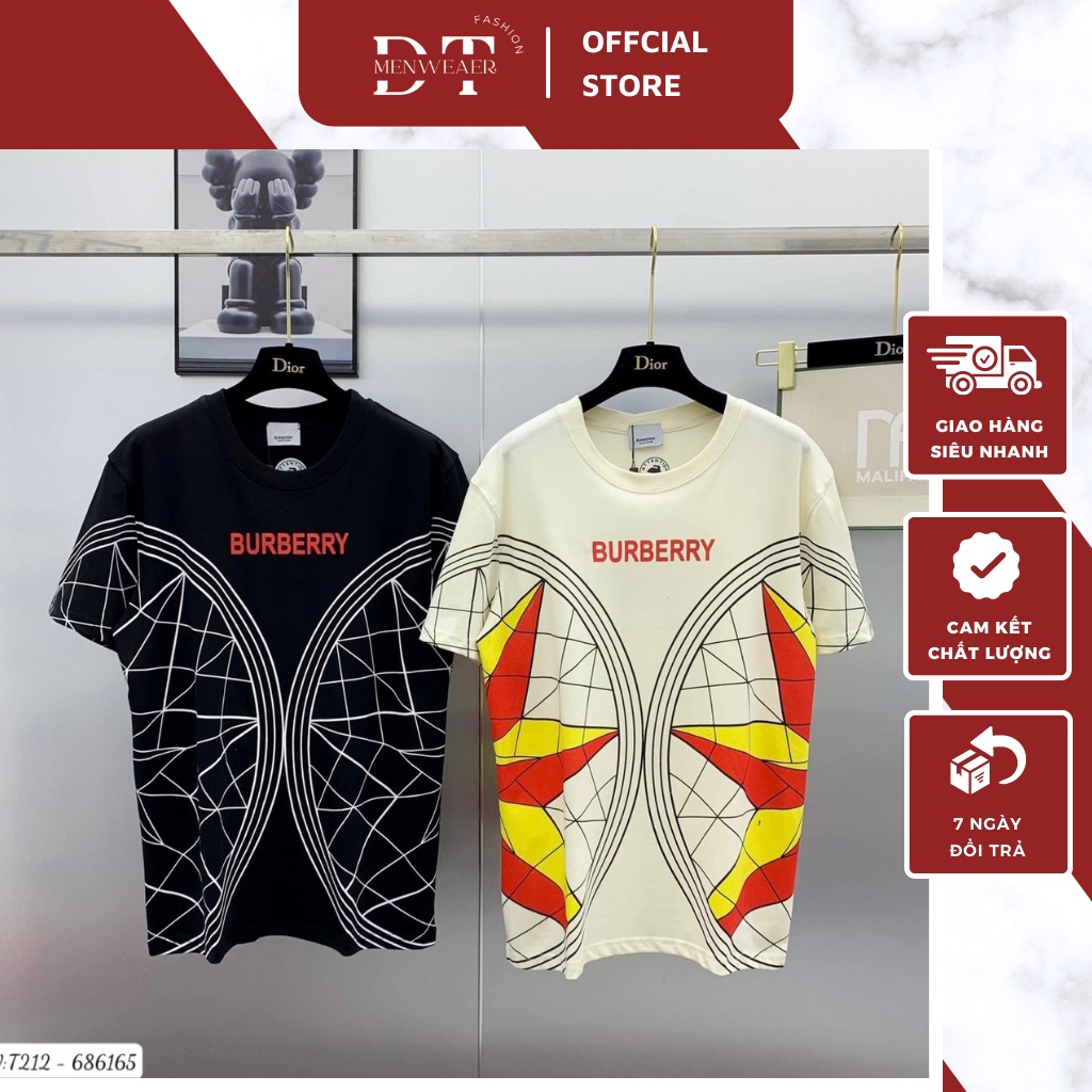 Áo Phông Nam BBR Họa Tiết Hình In Ngôi Sao Hai Bên Hông - Áo Thun Nam Nữ BBR Chất Cotton Mát Mịn DT FASHION MENWEAR