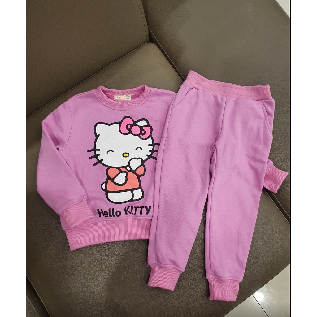 Bộ nỉ Hello Kitty
