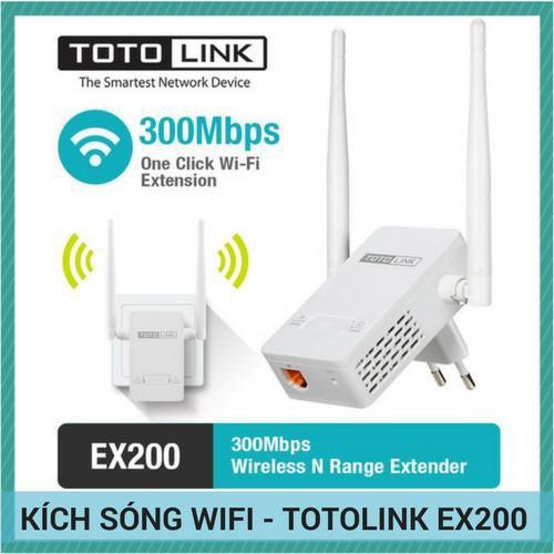 Kích Sóng Wifi Totolink EX200 - Phân Phối Chính Hãng