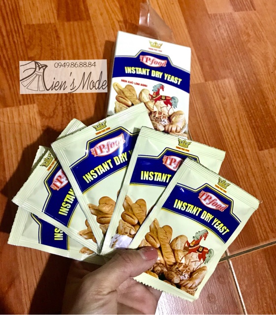 Men nở khô Insntant