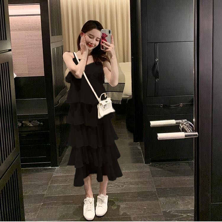 Mùa Hè Năm 2023 Phong Cách Mới Váy Địu Kiểu Cổ Tích✨✨ Chân Váy Tầng Thiết Kế Xinh Xắn Nữ Tính