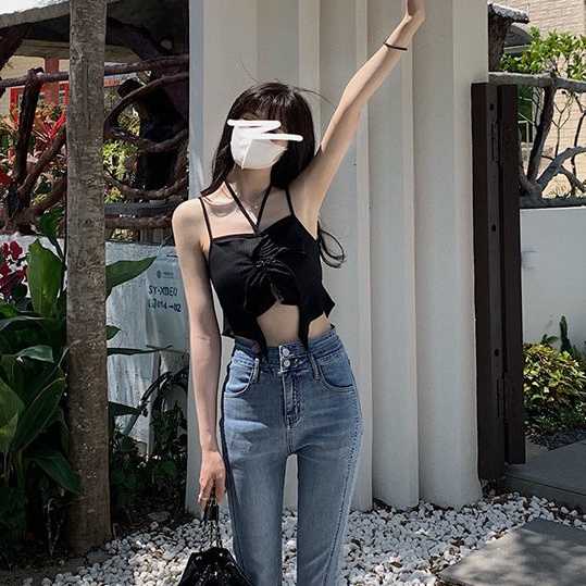 Áo Hai Dây Màu Sắc Thời Trang Mùa Hè Quyến Rũ Cho Nữ