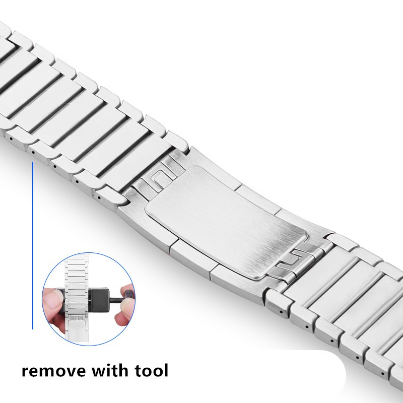 Dây Đồng Hồ Apple Watch Chất Liệu Cao Cấp Stainless Steel Link Bracelet