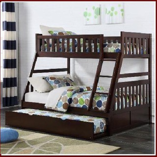 Giường 3 Tầng BF014 Nâu