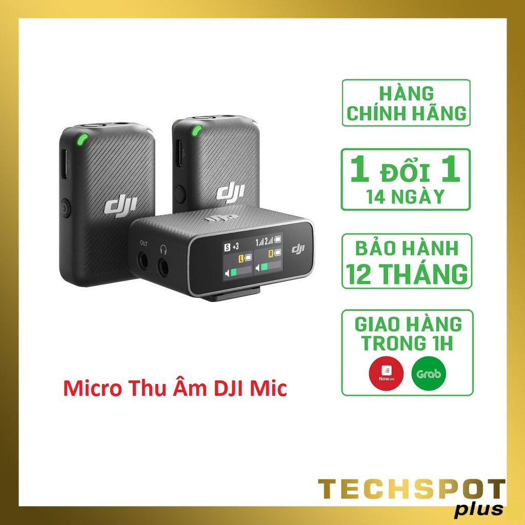 Micro Thu Âm DJI Mic | Bảo hành 12 tháng | Hàng Chính Hãng