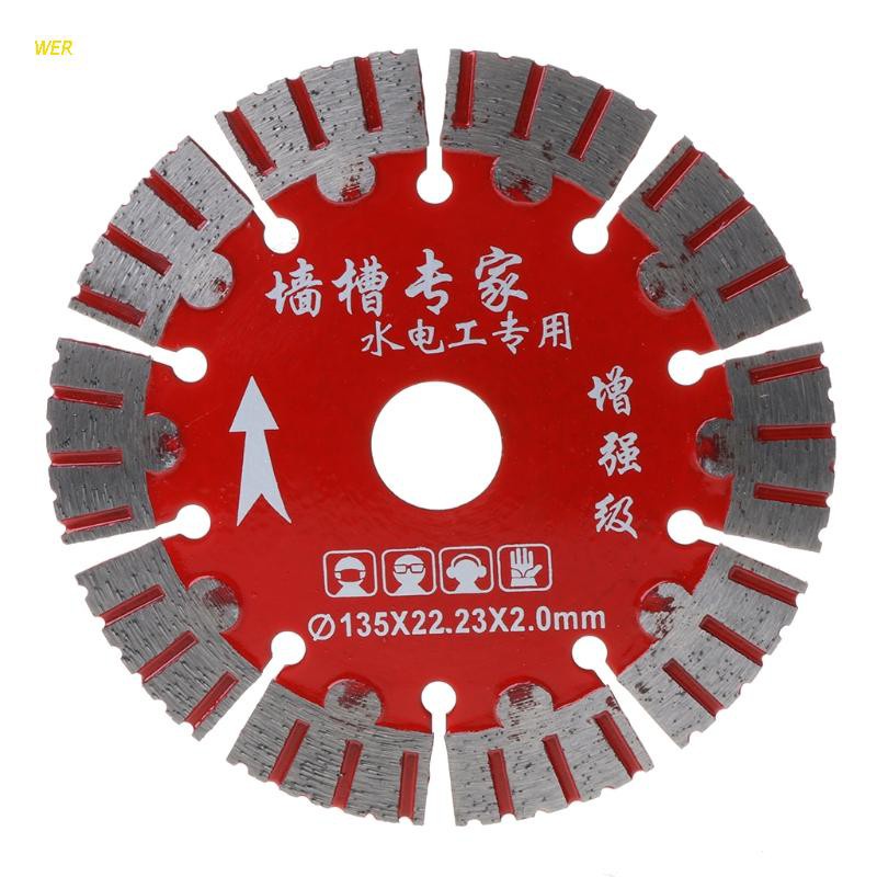 Lưỡi cưa siêu mỏng 133mm dùng cho máy cắt đá / gạch men / đá thạch anh