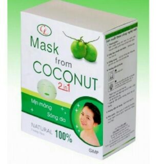Combo 03 hộp mặt nạ dừa 2 in 1