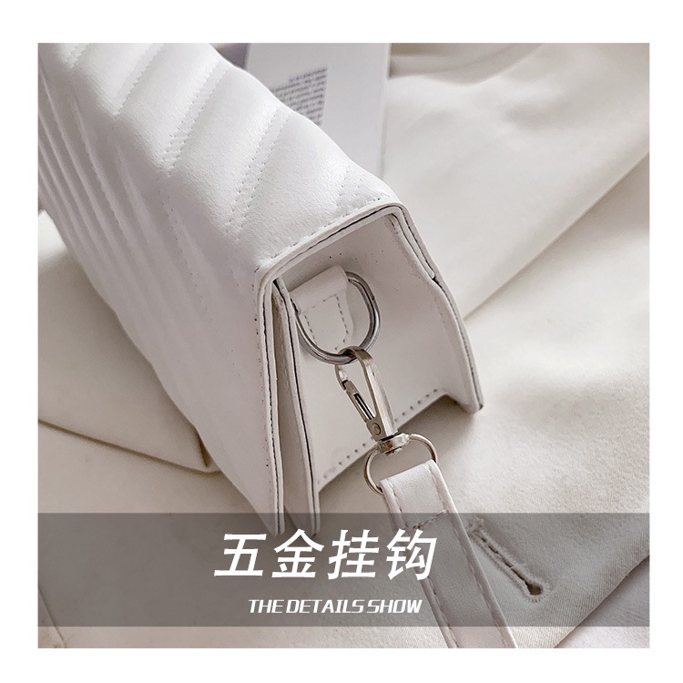 Túi xách JASMIN NOIR bằng da PU dáng vuông nhỏ nhắn đơn giản thời trang cho nữ
