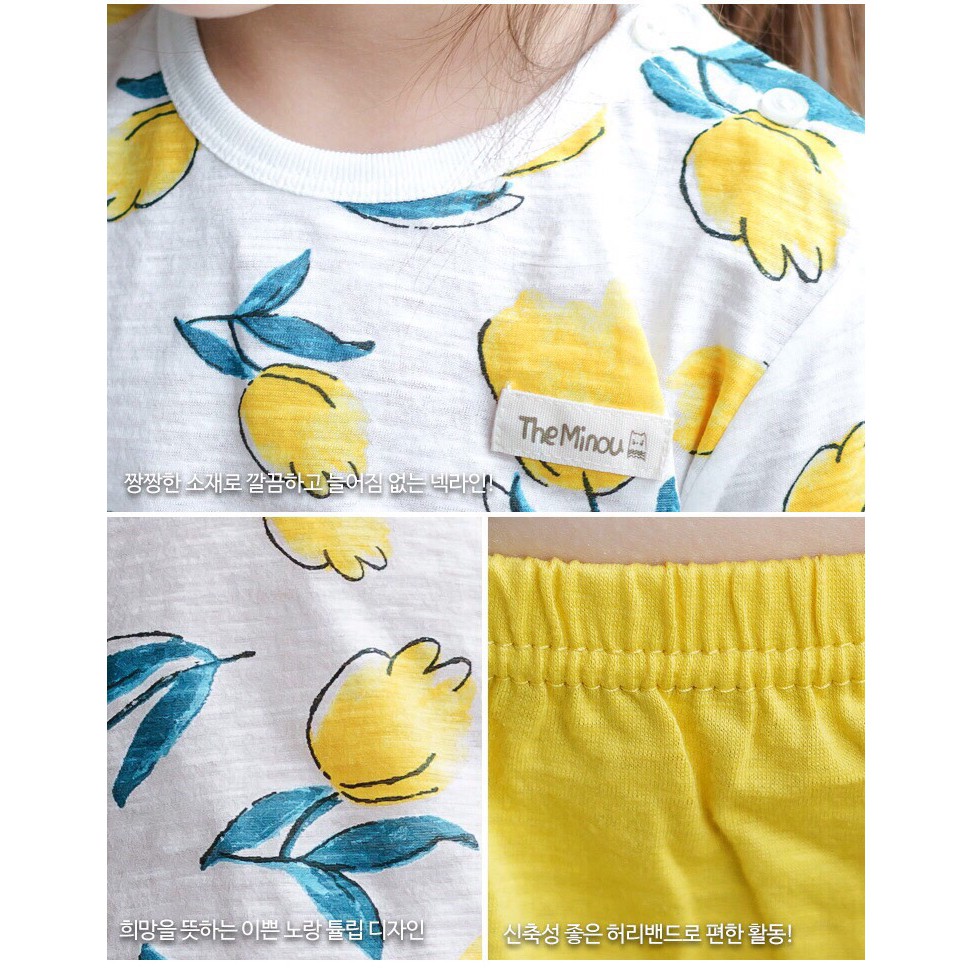 2 MÀU - Bộ xuất Hàn The Minou cotton giấy