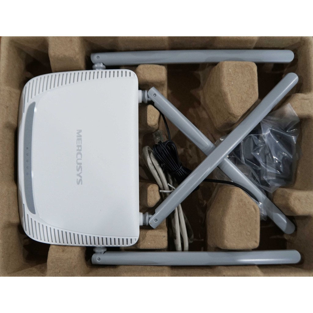 Router bộ phát wifi chuẩn N tốc độ 300Mbps Mercusys MW 325R 4 râu | BigBuy360 - bigbuy360.vn