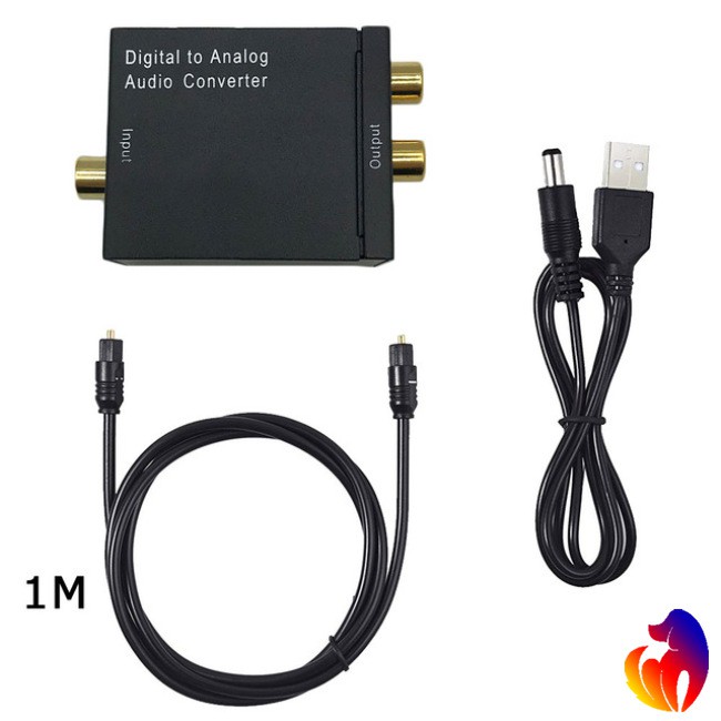 RCA Bộ Thiết Bị Giải Mã Tín Hiệu Âm Thanh Spdif Toslink 2xrca Chuyên Dụng