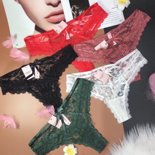 Quần lọt khe victoria’s secret lưng dây quạt 1885
