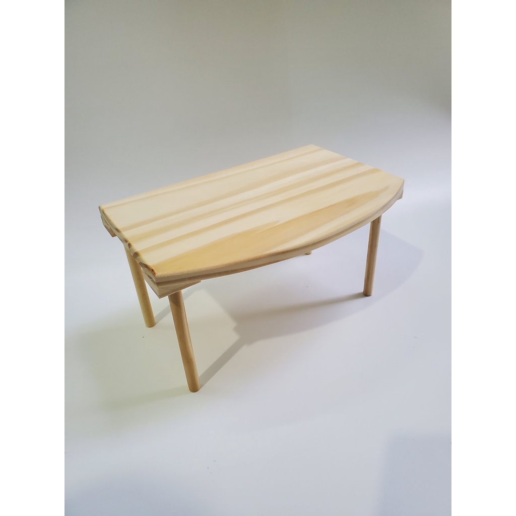 Giá đỡ đồ chơi bằng gỗ cho lồng hamster, hình vòng cung, HiBi Home, 24x16x12cm