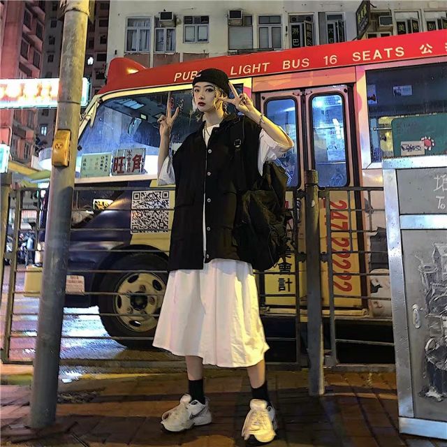 ÁO GILE KAKI UNISEX