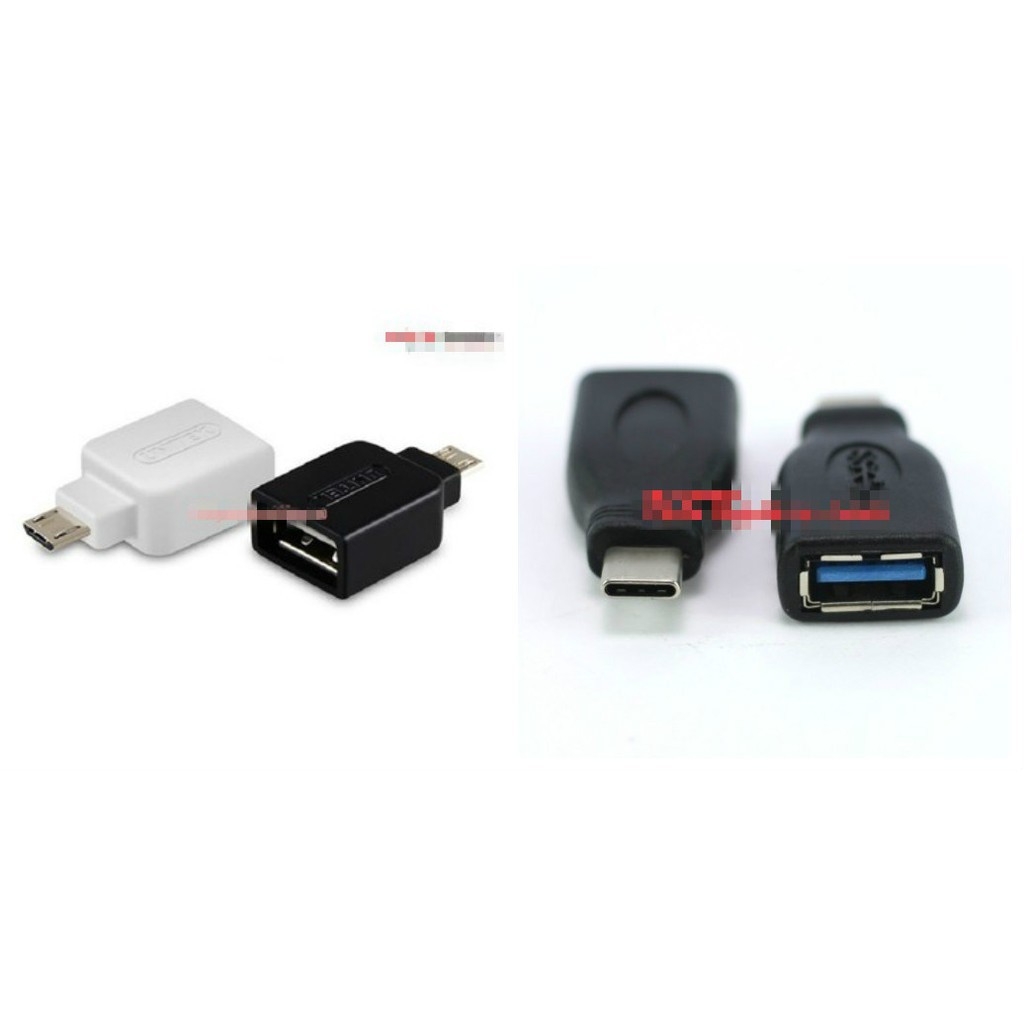 [GIÁ SẬP SÀN] ĐẦU OTG CỔNG MICRO-USB và TYPE-C RA USB GIÁ RẺ