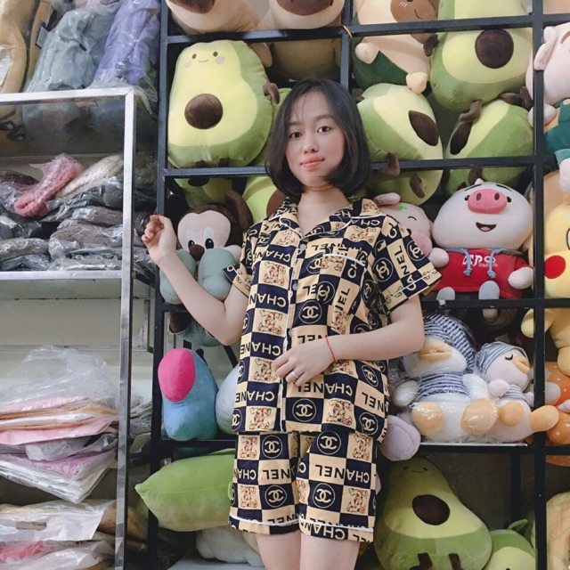 Bộ pijama  [60k ]tay ngắn quần cộc