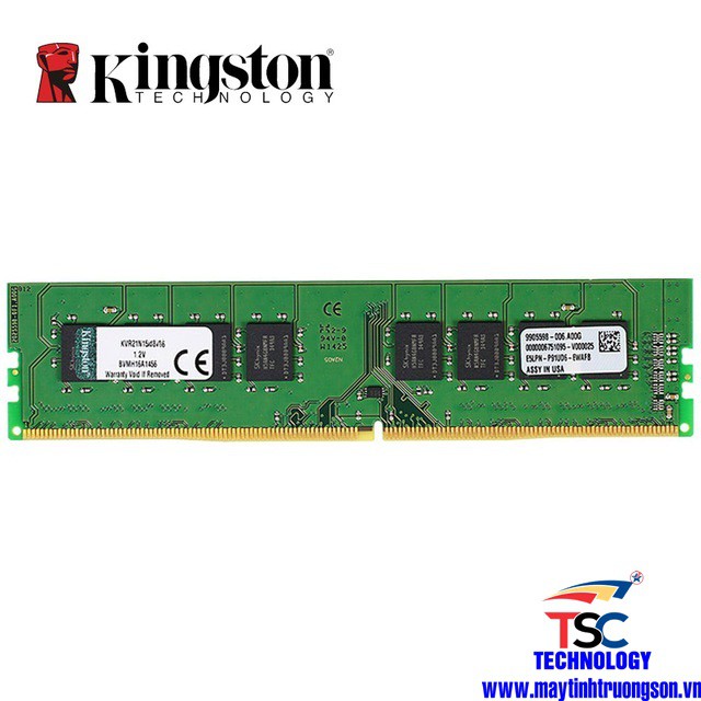 Ram PC DDRam3 Kingston 8GB Bus 1600Mhz Ram Qua Sử Dụng Còn Bảo Hành Hãng