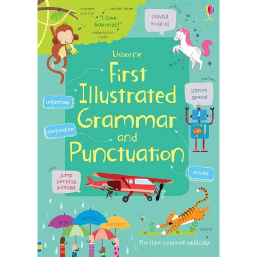 Sách - Anh: Usborne First Illustrated Grammar and Punctuation