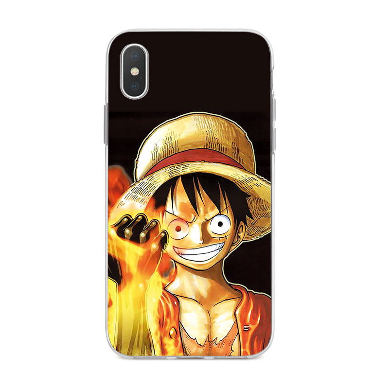 Ốp Lưng iPhone X 6 6s 6Plus 6s Plus 7 7Plus 8 8Plus 5 5s SE TPU mềm Case One Piece Ace