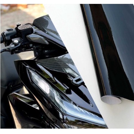 Decal đen bóng dán nóc ô tô, decan đen bóng dán trang trí ô tô xe máy, điện thoại