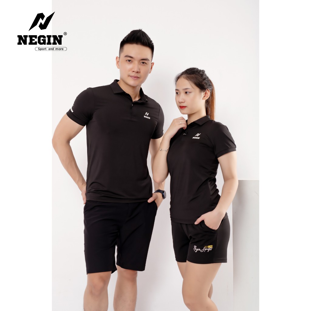 Áo Polo Nữ Thể Thao Chính Hãng NEGIN Thiết Kế Đơn Giản Basic, Chất Liệu Thoáng Mát Thấm Hút Mồ Hôi AND336W